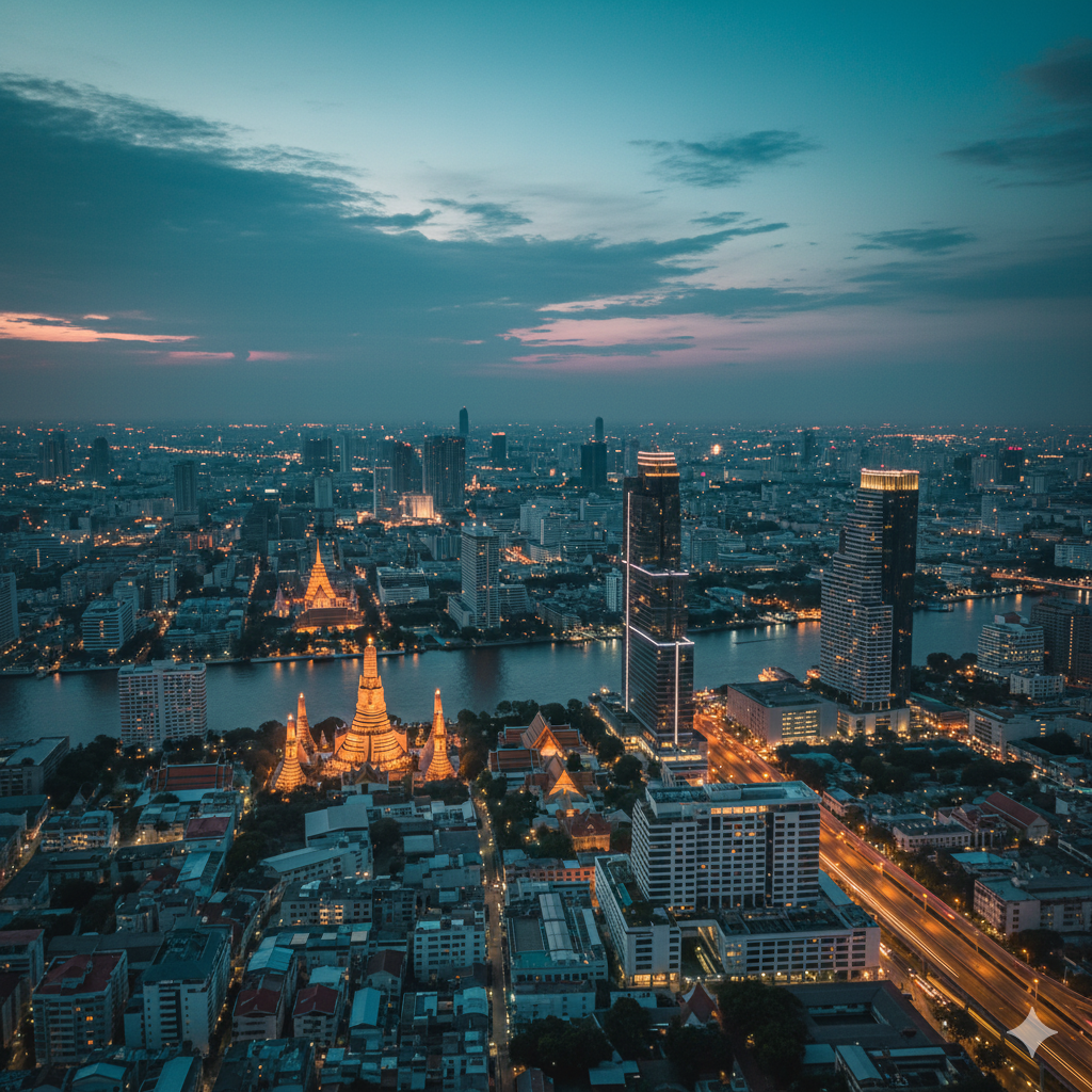 Bangkok skyline